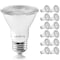 Luxrite PAR20 LED Light Bulbs 7W (50W Equivalent) 500LM 5000K Bright White Dimmable E26 Base 12-Pack LR31604-12PC - alternate 1